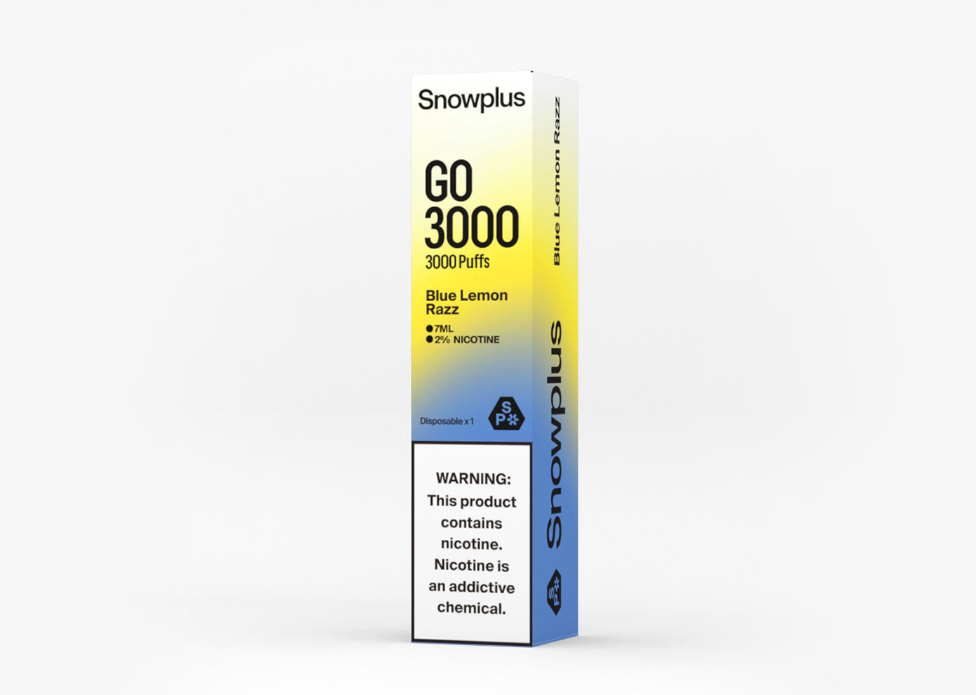 Snowplus Go 3000 Blue Lemon Razz