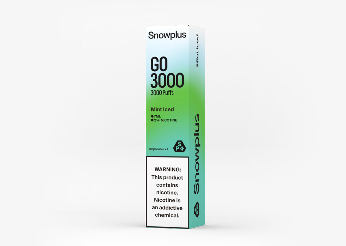 Snowplus Go 3000 Mint Iced