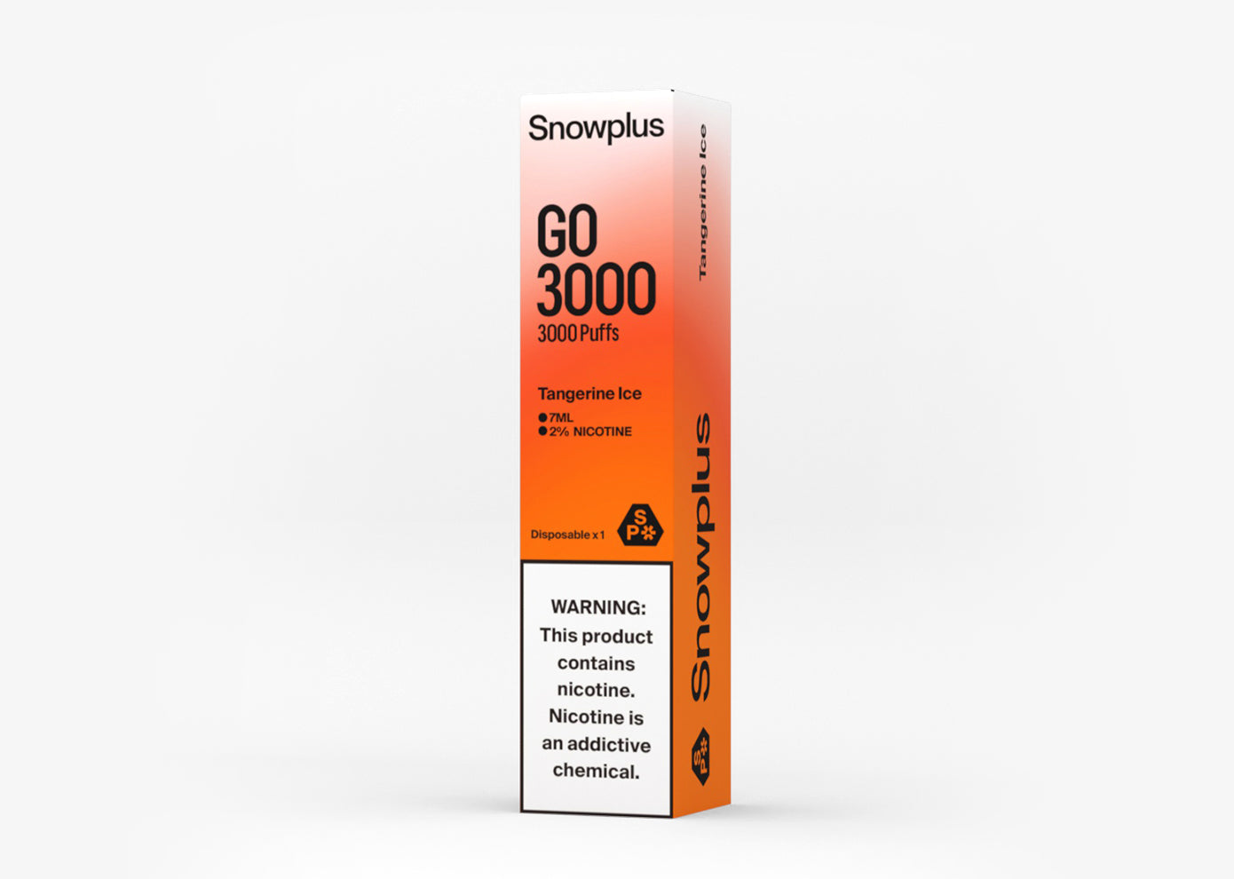 Snowplus Go 3000 Tangerine Ice